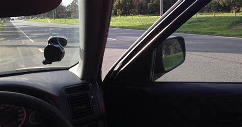 This Huntsman Spider Dropped From The Sun Visor On To The Steering Wheel While I Was Driving