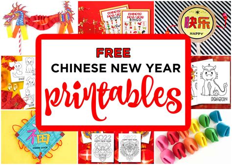 Free Chinese New Year Printables - Made with HAPPY