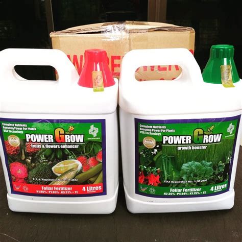 RLS Organic Foliar Fertilizer Green Red Gallon For Growth Booster