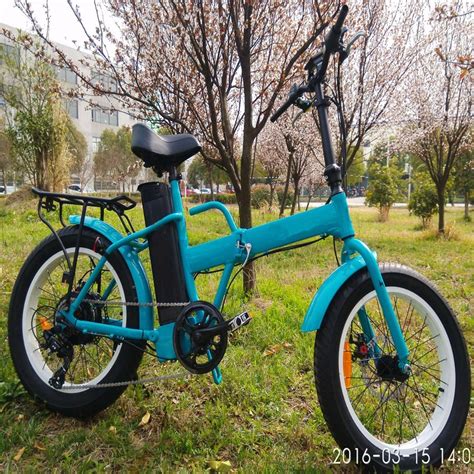 En15194 250W Foldable Electric Bike Fat Tire Folding Bicycle China