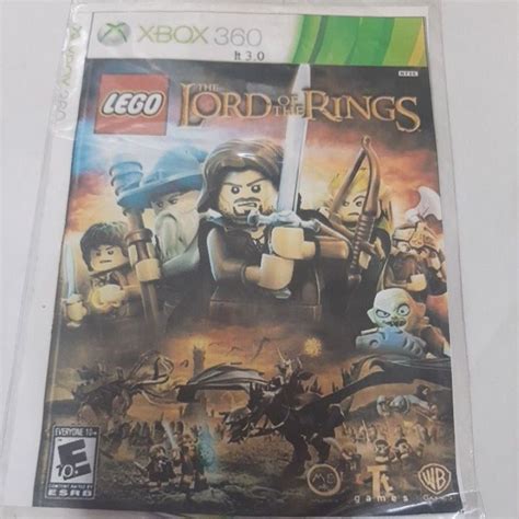 Xbox The Lord Of The Rings Lego Raridade Novo Varios Jogos Shopee Brasil