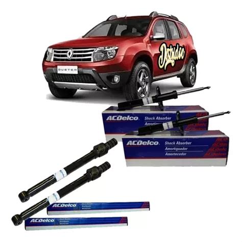 Kit X4 Amortiguadores Delanteros+traseros Renault Duster 4x2
