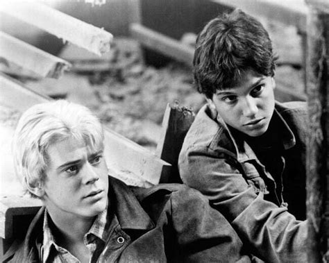 The Outsiders Ralph Macchio With Blonde Ponyboy C Thomas Howell X Inch Photo Walmart