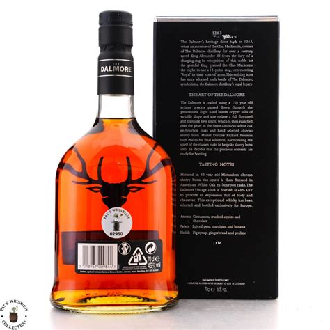 dalmore  vintage  year  whisky auctioneer
