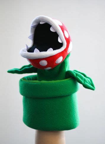 Super Mario Piranha Plant Puppet By Uncute Barnes Noble