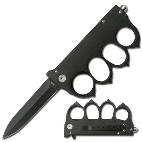 This Brass Knuckle Knife Is All The Intimidation Youll Ever Need To