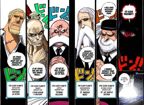 Los Cinco Ancianos Gorosei De One Piece Todo Lo Que Sabemos All