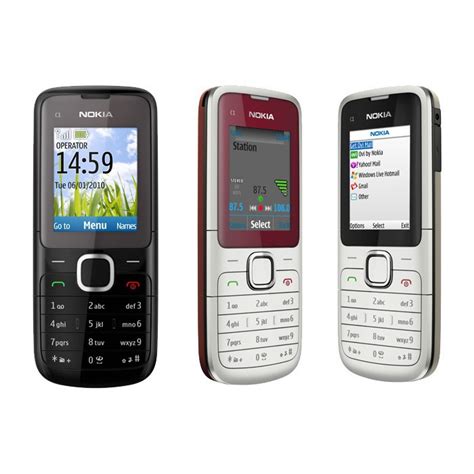 Nokia C1 01 Classic Mobile Phone Original Full Set Shopee Philippines