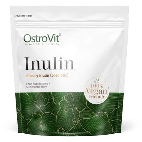 OstroVit Inulina z Cykorii 500 g NATURALNY BŁONNIK PREBIOTYK Proszek