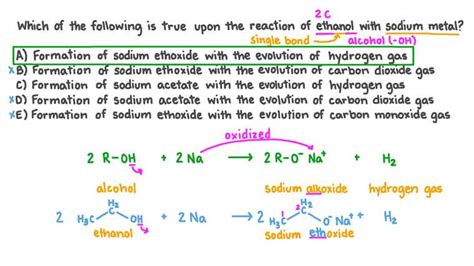 Lesson Reactions Of Alcohols Nagwa