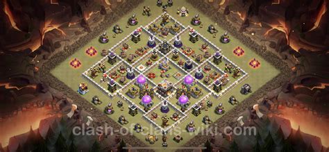 Best Anti 3 Stars War Base TH11 with Link, Hybrid 2023 - Town Hall ...