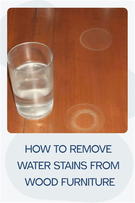 How To Remove Water Stains From Wood Furniture Artofit