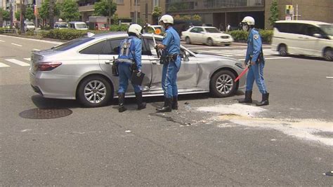 【大阪】覆面パトカーと衝突、バイクの男性が死亡「警察官が心臓マッサージを行っていた」交通違反車両を見つけたパトカーが交差点へ進入して事故