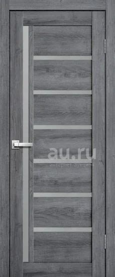 Дверь межкомнатная остеклённая Fly Doors Микрофлекс L-17 цвет дуб ...