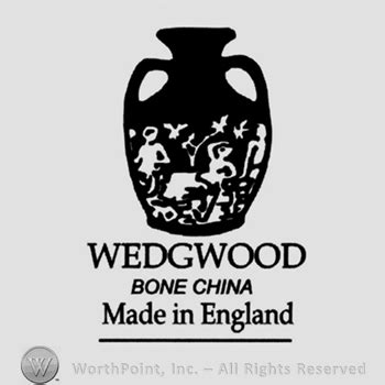 Mark with Vase and text Wedgwood Bone China Made | #170942