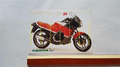 Cagiva Aletta Oro 125 S1 1985 Depliant Originale Moto Brochure MotoFox