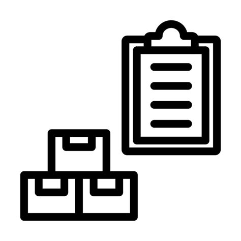 Inventory Management Icon Design 13815464 Vector Art At Vecteezy