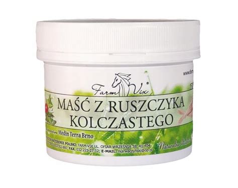 Wyrób medyczny Farm vix Maść Z Ruszczyka Kolczastego 150ml Sklep