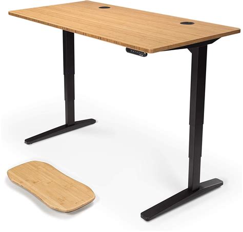 Amazon.com : UPLIFT Desk Uplift Standing Desk Bamboo (48x30) V2 2-Leg ...