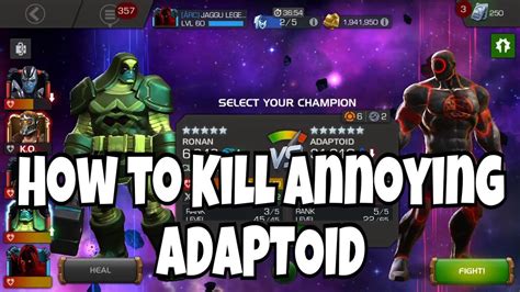 How To Kill Adaptoid Easily Enter The Cabal Mcoc Youtube