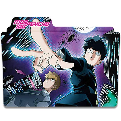 Mob Psycho 100 Anime Folder By Mohamed7799 On Deviantart