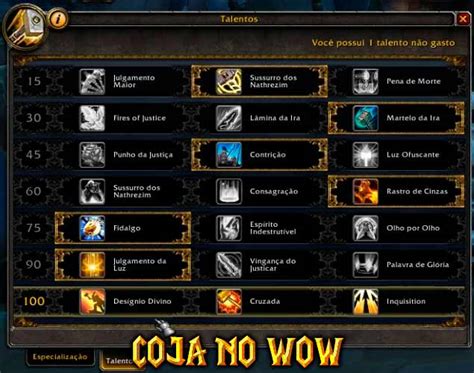 Alpha Paladino Retribuição Battle for Azeroth Coja no WoW