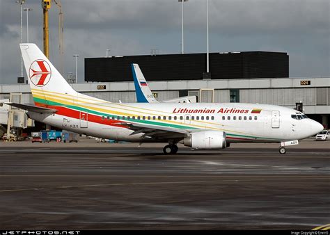 LY AZY Boeing 737 548 Lithuanian Airlines Dutch JetPhotos