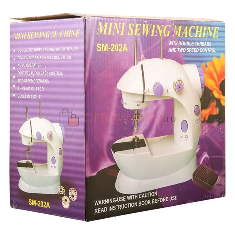 Швейная машинка Mini Sewing Machine SM-202A оптом от 550 рублей ...