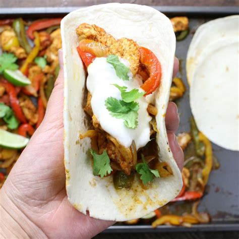 The Best Baked Chicken Fajitas Recipe With Video Tipbuzz