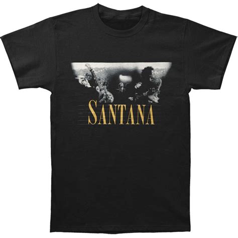 Santana Here And Then Slim Fit T Shirt 310631 Rockabilia Merch Store