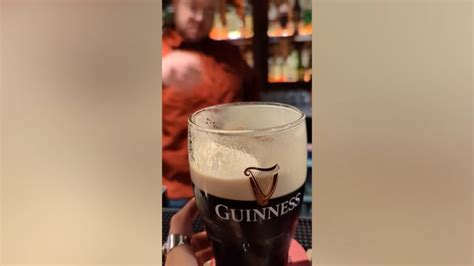 How to pour the perfect pint of Guinness [Video]