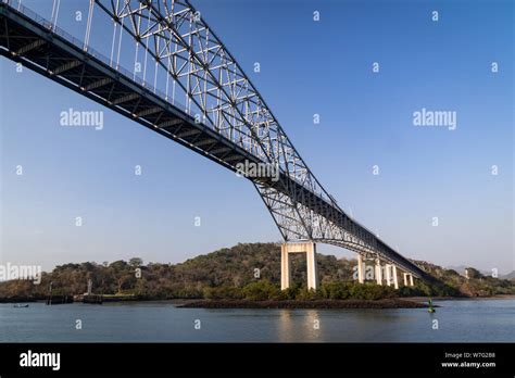 Bridge of the Americas, Panama Stock Photo - Alamy