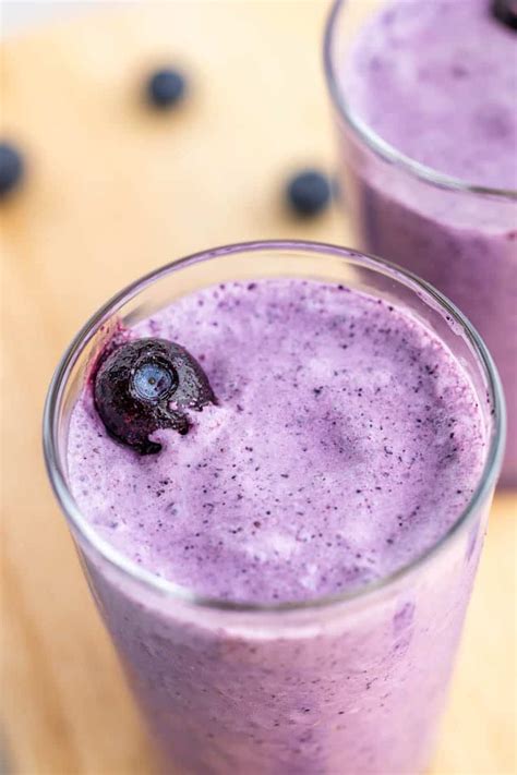 Blueberry Smoothie - The Stay At Home Chef