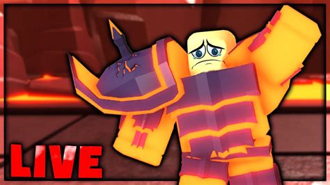 Noob To Godly 🔴dungeon Quest Volcanic Chambers🔴roblox Live Youtube