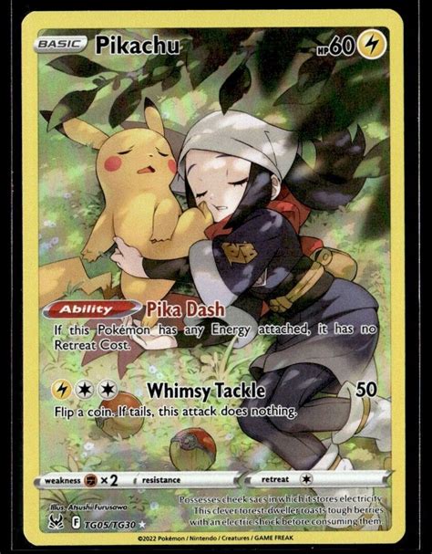 Mavin Pokemon Lost Origin Tcg Pikachu Full Art Trainer Gallery