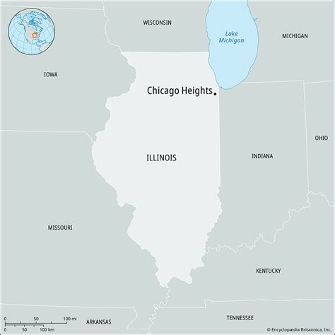 Chicago Heights | Map, Illinois, & Facts | Britannica