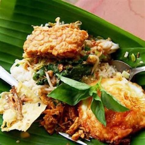 New The 10 Best Snack Ideas Today With Pictures Nasi Pecel Pincuk