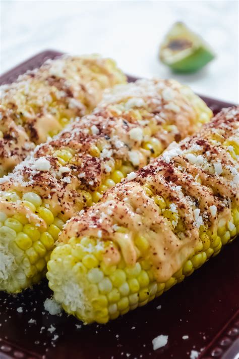 Grilled Mexican Street Corn Recipe Street Corn Recipe Condiment