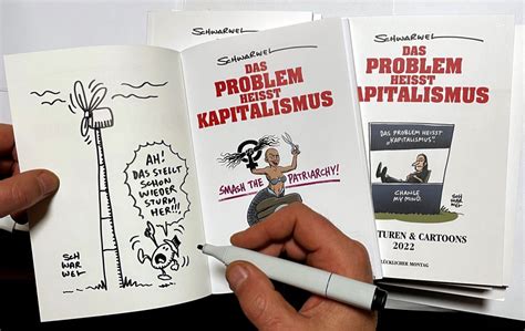 BUCH Schwarwel DAS PROBLEM HEISST KAPITALISMUS Karikaturen