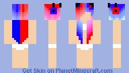 Bikini Sirenetta Eyeless Variant For Animations Minecraft Skin