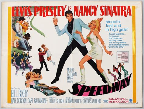 Elvis Presley "Speedway" Original Movie Poster | Barnebys