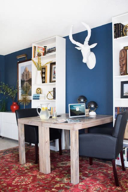 The His And Hers Home Office Contemporary Home Office New York