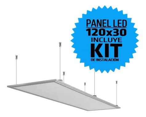 Panel Led X Cm Plafon W Kit Colgar Premium