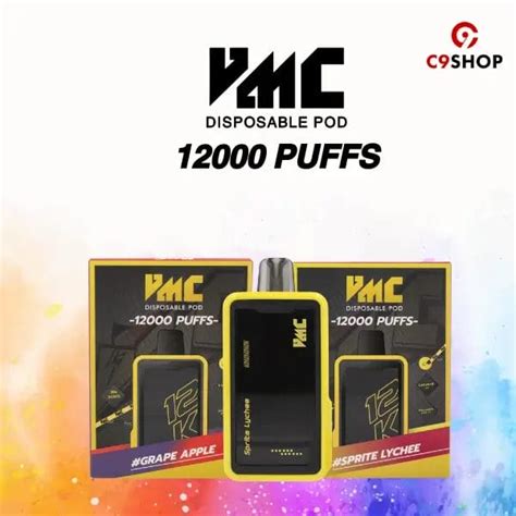 Vmc 12000 Puff พอตใช้แล้วทิ้งของใหม่ ราคาถูก พร้อมจอแสดงผล