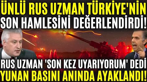 RUS UZMAN DAN DÜNYAYI SALLAYAN TÜRKİYE ANALİZİ SON KEZ UYARIYORUM