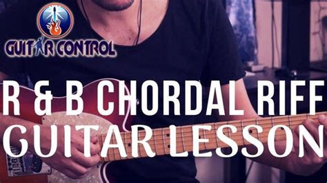 Rhythm And Blues Pentatonic Scale Chordal Riff — Rhythm Guitar Lesson On