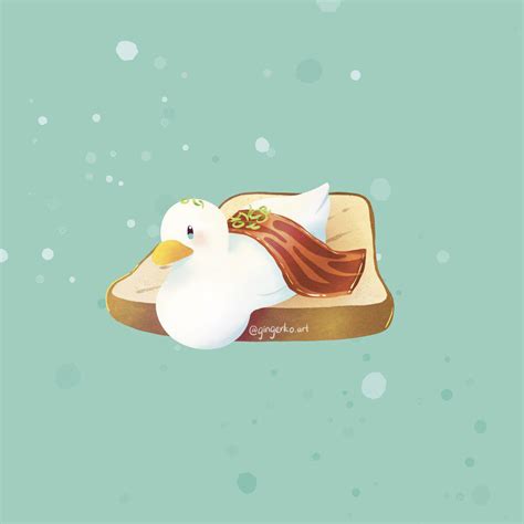 Duck on toast : r/foodart