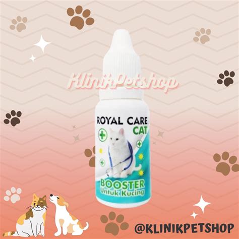 Jual Viitamin Imun Kucing ROYAL CARE BOOSTER 10ml Stamina Daya Tahan