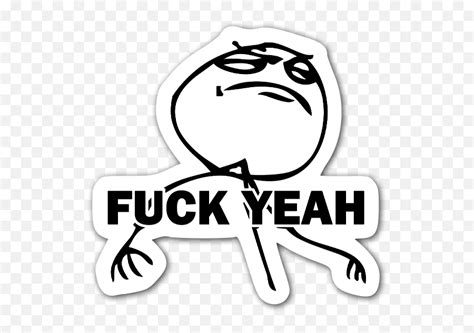 Memes Fuck Yeah Fuck Yeah Sticker Png Meme Glasses Png Free