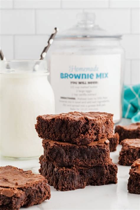 Homemade Brownie Mix Recipe Kitchen Fun With My Sons